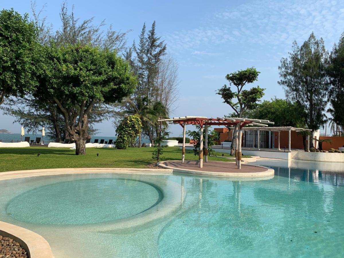 Mexican Beachfront Condo Khao Tao Exterior foto